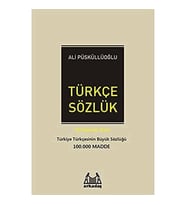 Türkçe Sözlük (100.000 Madde) Ciltli: Türkiye Türkçesinin Büyük Sözlüğü (Krem)