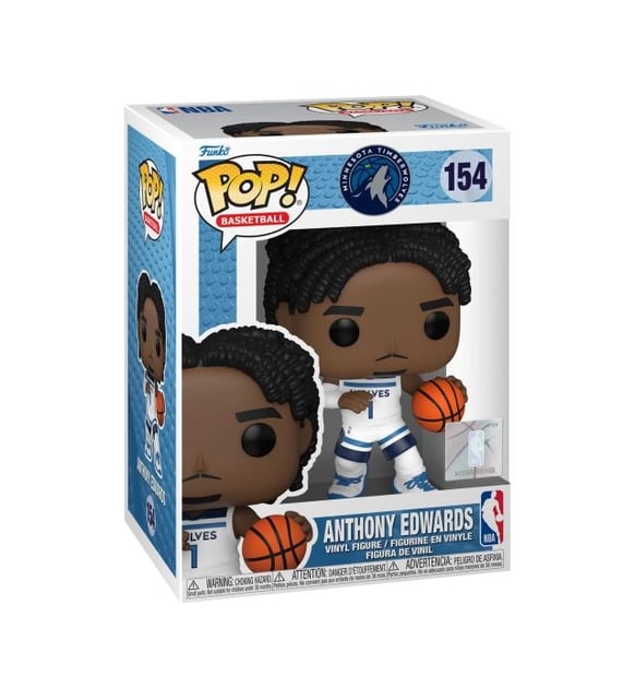 Funko Pop! NBA: Minnesota Timberwolves - Anthony Edwards Figürü