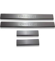 DACIA DUSTER KAPI EŞİĞİ 4 KAPI PASLANMAZ KROM (Metal)