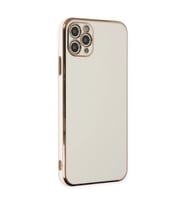 Apple iPhone 11 Pro Max Kılıf Volet Silikon - Beyaz