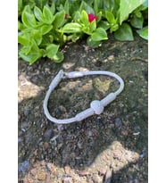 Gümüş Kazaziye Tek Top Detaylı Oksitli Gümüş Renk Bileklik : Gümüş - 17 cm : Gümüş - 19 cm (Gümüş)