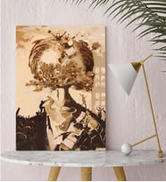 BK Gift Atatürk Temalı Kanvas Tablo-41