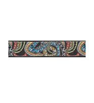 Planet Waves 50JS04 Joe Satriani Snake Mozaic Gitar Askısı 5 cm (Koleksiyonluk) Yılan Mozaik Deseni, Sanatçı İmza Serisi ve Dayanıklı Naylon Dokuma