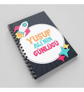 Erkek Çocuklara Özel Tasarım Defter