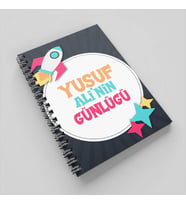 Erkek Çocuklara Özel Tasarım Defter