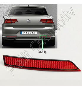 Passat B8 Sağ İç Tampon Reflektörü 3G0945104A