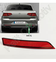 Passat B8 Sağ İç Tampon Reflektörü 3G0945104A
