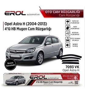 OPEL ASTRA H (2004-2013) 4'LÜ HB CAM RÜZGARLIĞI