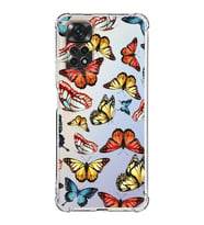 PrintiFy Xiaomi Redmi Note 11 Pro Uyumlu Water Color 2 Baskılı Şeffaf Köşe Korumalı Antişok Kılıf