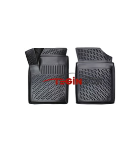 Peugeot Partner 1 PANELVAN (2 Parça) 3D Havuzlu Paspas 2007 Siyah