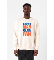 Wwe Grown Man Cena Fan Ekru Erkek 2ip Sweatshirt
