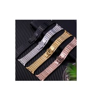 Apple Watch 42mm Kr413 Fine Steel Kordon (SAAT DEĞİLDİR) - Gold