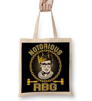 Notorious RBG Ruth Bader Ginsburg Supreme Bez Çanta Uzun Saplı