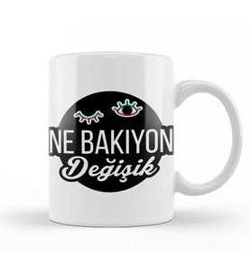 Ne Bakıyon Değişik Kupa Bardak Porselen