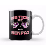 Notice Me Senpai Anime Cute Anime Eyes Japanese Kupa Bardak Porselen