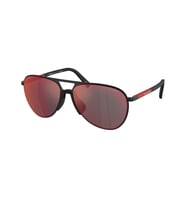 Prada Sport SPS53Z DG008F 59 Erkek Güneş Gözlüğü (Siyah)