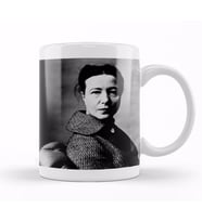 Simone De Beauvoir 01 Kupa Bardak Porselen