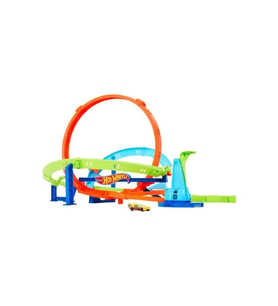 HTK16 Hot Wheels Bumerang Çemberli Yarış Pisti