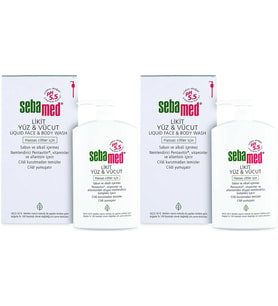 Sebamed Yüz ve Vücut Temizleyici Likit 1000ML (2 Li Set)