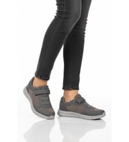 Walkway Füme Cırtlı Fileli Hafif Hava Alabilen Unisex Spor Ayakkabı 616 G