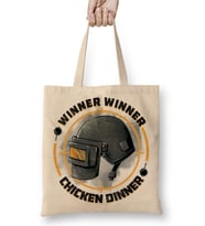 Pubg Chicken Dinner Bez Çanta Uzun Saplı