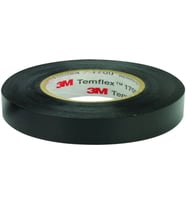 3M Temflex 1300e Siyah Pvc Izole Bant 0.13x19x0.1m Izole Elektrik Bandı 1 Adet