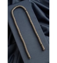 Hematit Doğal Taş Titanyum Rondela Kesim 8x3mm Dizi