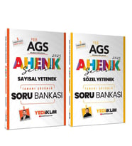 Yediiklim Yayınları 2025 MEB AGS Ahenk Serisi Sayısal ve Sözel Yetenek Soru Bankası Seti 2 Kitap