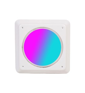 Slim Flat kare Sıva üstü Led Havuz Aydınlatma Ampülü lamba RGB tüm renkler 230mm x H33mm 30W