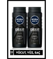 Nivea Men Deep Dimension Duş Jeli 2 x 500 ML