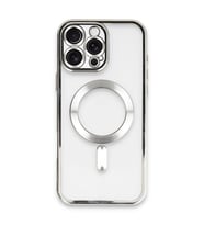 Iphone 16 Pro Max Kılıf Kross Magneticsafe Kapak - Gümüş