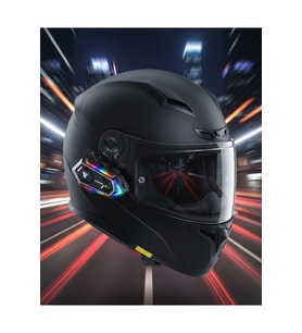 Çift Telefon Destekli Motosiklet Kask Bluetooth Kulaklık