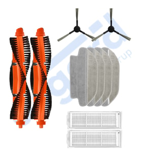 VİOMİ SE , V2 (PRO-MAX) , V3,V3 PRO Uyumlu 2 Ana Fırça 2 Yan Fırça 2 Filtre 4 Mop PKT-iasgf0001206