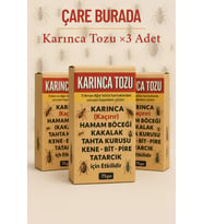 Karınca Tozu ×3 Adet (Kene & Bit & Pire & Tahta Kurusu & Hamam Böceği)