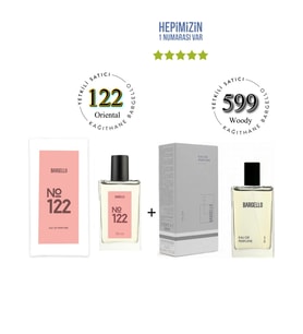 122 + 599 Kadın / Erkek Parfüm Edp 50 ml Floral / Woody - Mnms122599
