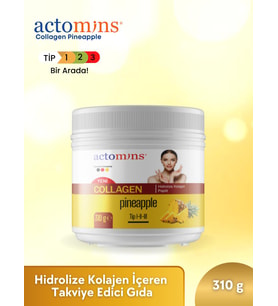 ACTOMINS® Collagen Pineapple 310 gr (Renksiz)