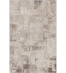 Eliana Home Baskılı, Yıkanabilir Kaymaz Taban Salon Halısı LNA0530 100x150 cm (Kahverengi)
