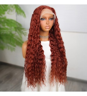 Afro Daa Koyu Bakır Fiber Sen T Tül Peruk