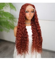 Afro Daa Koyu Bakır Fiber Sen T Tül Peruk