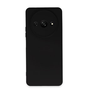 Xiaomi Redmi A3 4g Kılıf Nano İçi Kadife Silikon - Siyah