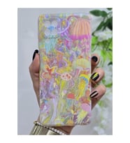 Samsung Galaxy A12 / M12 Uyumlu Deniz Anası Desenli Şeffaf Telefon Kılıfı