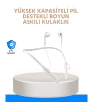 Gürültü Azaltıcı Ergonomik Boyun Askılı Kablosuz Kulaklık