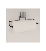 Decorev DC-5057 Dekoratif Siyah Havluluk Kâğıt Havluluk Metal Askı Siyah 