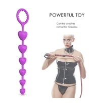 Lıly 23 Cm Kalp Şekilli  Zevk Boncukları