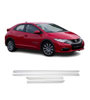 Honda Civic İ-X Krom Yan Kapı Çıtası 2012-2016 Arası Paslanmaz Çelik