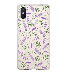 PrintiFy Xiaomi Mi 8 SE ile Uyumlu 1mm Slim Fit Water Color 3 Baskılı Şeffaf  Kılıf