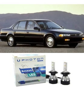 Honda Accord Led Xenon Uzun + Kısa Far Ampulü H4 Access Yeni Seri Beyaz 1988-1995