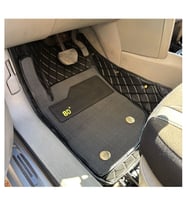 Peugeot 207 Aracına Özel 8d Çift Katmanlı Havuzlu Paspas Takımı (Altın)