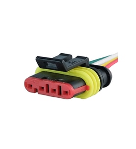 Superseal Erkek Soket 4 Pin Kablolu