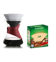 FINUM KAHVE DEMLEME + CAFFEO FİLTRE KAĞIDI 1x4 SET